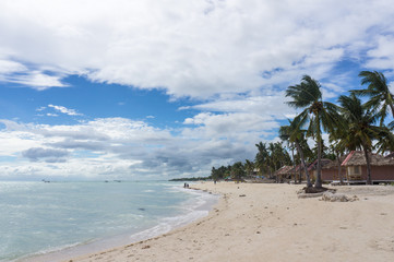 Tropical beach, Bantayan island, Philippines