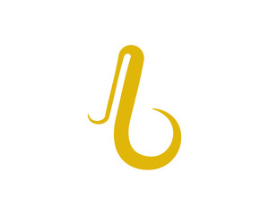 B letter elegant logo symbol