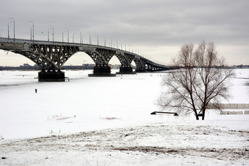 Volga river city Saratov	
