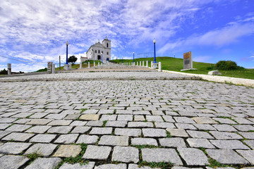 The landscape. Church 
