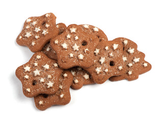 Christmas cookies isolated