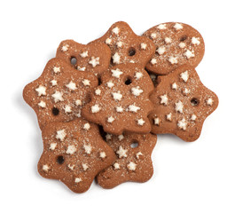 Christmas cookies isolated