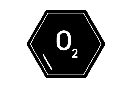 Vektor - Sauerstoff - O2 / Vector - Oxygen - O2