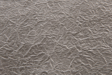 Carbon crumpled paper background
