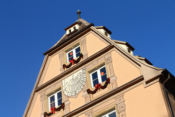 Fototapeta na wymiar Casa decorata di Strasburgo