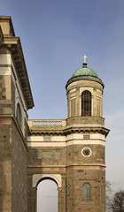 Fototapeta na wymiar Primatial Basilica of Virgin Mary and St. Adalbert - Esztergom cathedral. Hungary