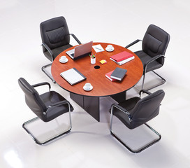 Meeting table top view