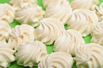 white sweet marshmallows