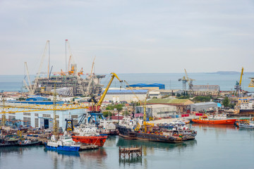 Industrial port, Baku