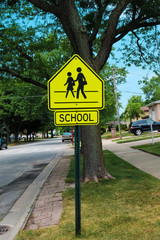 School Warning Sign