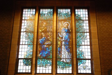 Vitraux de la Basilique du Sacré-Cœur de Koekelberg (Bruxelles)