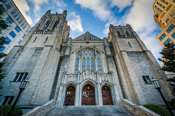 First United Methodist Church, in Uptown Charlotte, North Caroli