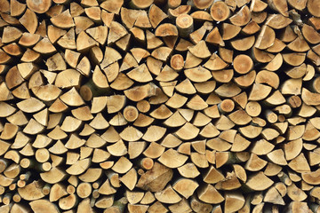 Stack of firewood