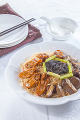 braised abalone noodles