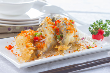 deep fried fish
