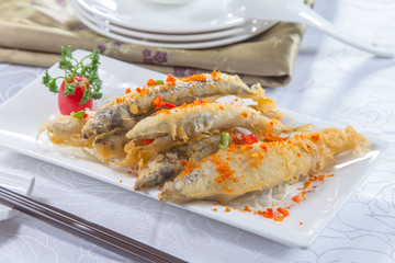 deep fried fish