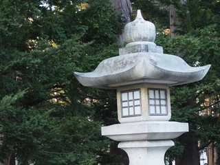 Stone lantern、Japn.