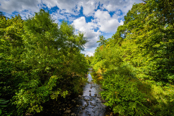 Little Sugar Creek, at Freedom Park, in Charlotte, North Carolin