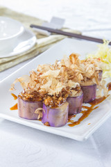 steamed eggplant