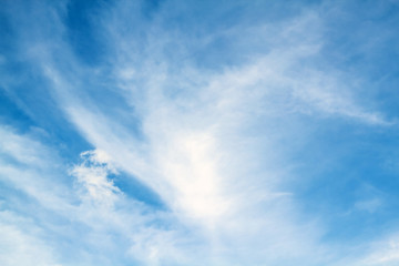 Blue sky background