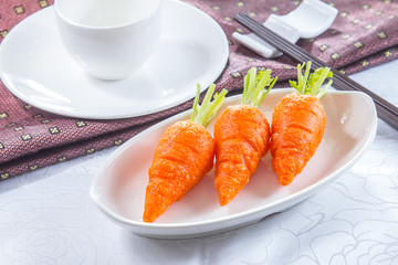 carrot dim sum