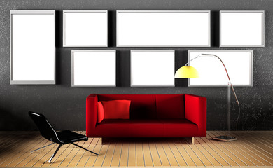  interior 3D concept 