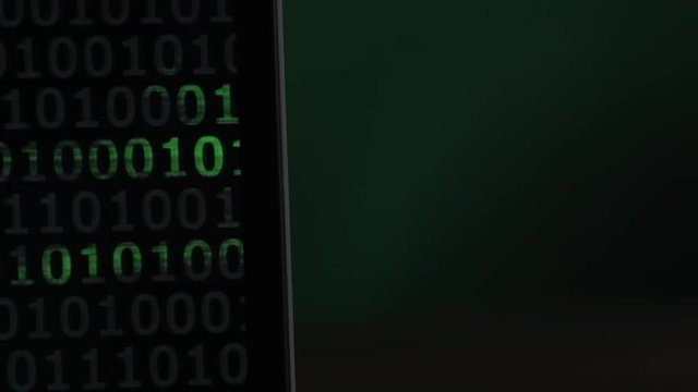 digital binary code in computer