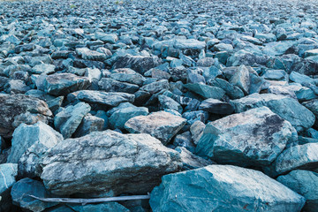 stone background with Becoming stronger