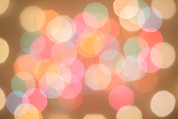 Bokeh de colores