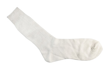 Sock / Sock on white background.