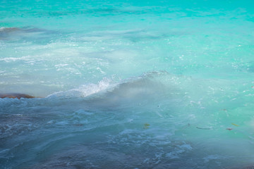 Sea view in a relax mood on a holiday in Koh Tachai, Phangnga , Thailand