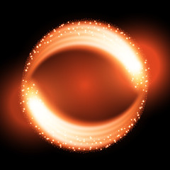 Special light flare effect