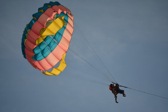 parasailing