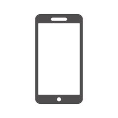 smartphone technology line icon vector illustration design