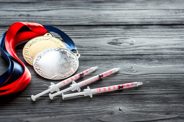 Concept of doping in sport - deprivation medals