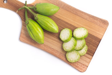 Jilo Scarlet. African Eggplant