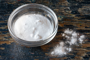 Baking Soda in an ingredient bowl