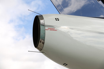 Exhaust of Jet
