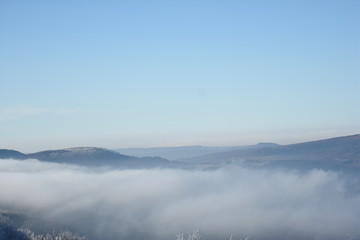 Wolken über der Rhön