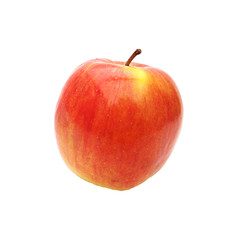 apples isolated on white background. mock up.