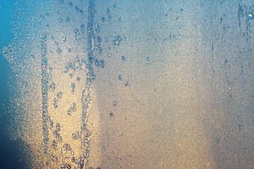 Frozen texture, winter background, beautiful pictures of nature, paintings on glass