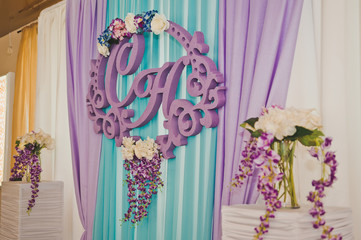 Decoration of the celebration hall 7021.