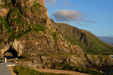 Tunnel in mountain, Norway