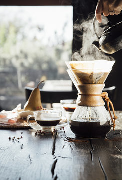 Making percolated coffee