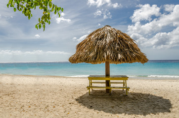 Grand Knip Beach in Curacao at the Dutch Antilles