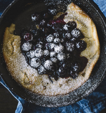 Blueberry pancake 