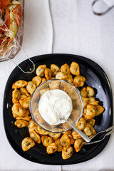 Uzbek fried dumplings
