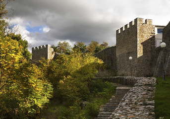 Fototapeta na wymiar Fortress of Samuil in Ohrid. Macedonia