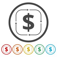 Money convert icon 