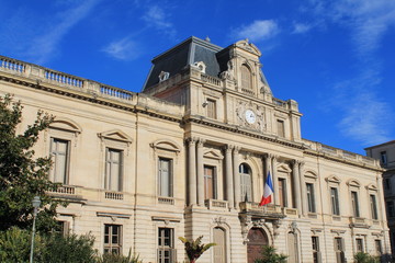 Fototapeta na wymiar Préfecture de l'Hérault, Montpellier, France 